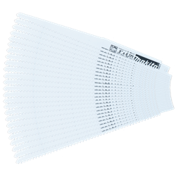 9" Wood Cutting Recipro Saw Blade, 6TPI, 25/pk