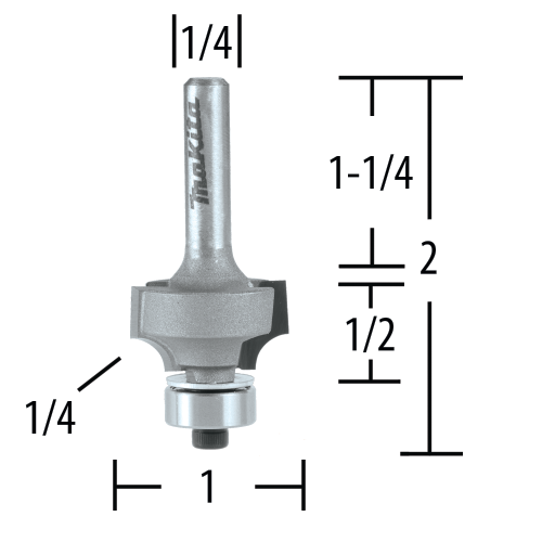 Makita 733120-2A Measurements Shot - Thumbnail