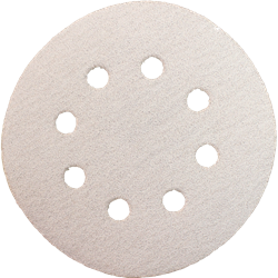 5" Round Abr. Disc, Hook & Loop, 80 Grit, 50/pk