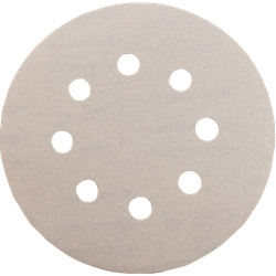 5" Round Abr. Disc, Hook & Loop, 240 Grit, 50/pk