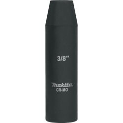 3/8" Deep Well SAE Impact Socket, 1/2" Drive