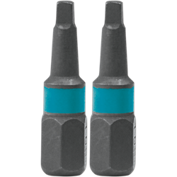 ImpactX™ #1 Square Recess 1″ Insert Bit, 2/pk