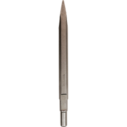 12" Bull Point, Spline or 3/4" hex - 21/32" round 