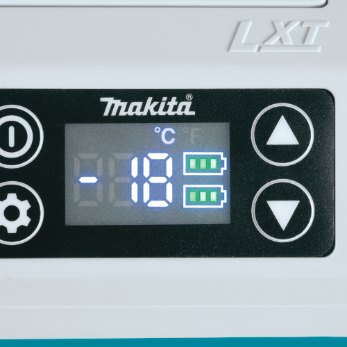 Makita DCW180Z Feature Shot (temperature control panel) - Thumbnail