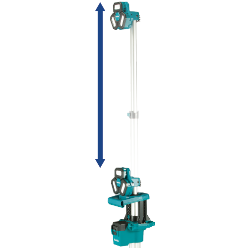Makita DML814 Feature Shot (adjustable height) - Thumbnail