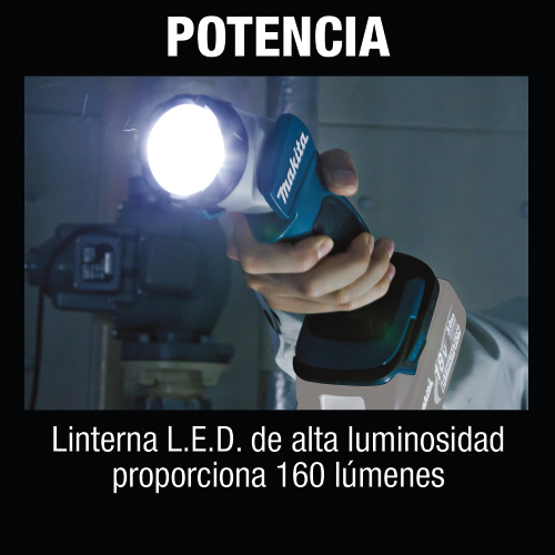 Makita DML802 Feature Box with text Spanish_Potencia - Thumbnail