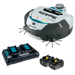 Juego de Aspiradora Inteligente Robótica con Filtro HEPA Inalámbrica LXT® de 18V X2 sin Escobillas