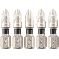 Impact XPS® #2 Phillips 1" Insert Bit, 5/pk