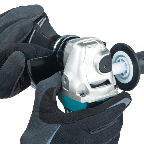 Makita GA5052 Feature Shot (tool less guard) - Thumbnail