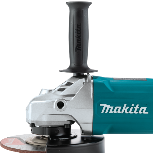 Makita GA7080 Feature Shot (handle mounts) - Thumbnail