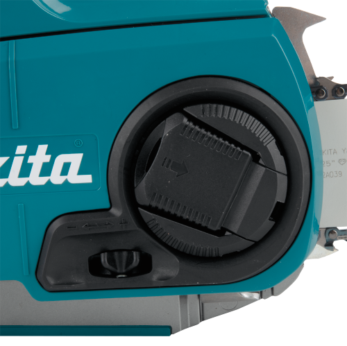 Makita GCU05Z Feature Shot (toolless chain tensioner) - Thumbnail