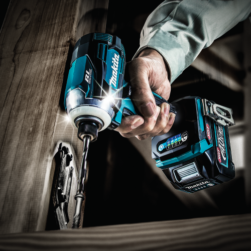 Makita GDT01D Action Shot 2 (driving in wood) - Thumbnail