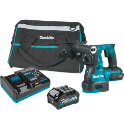 40V max XGT Brushless 1-1/8" SDS-PLUS AVT Rotary Hammer Kit, with Interchangeable Chuck, AWS Capable