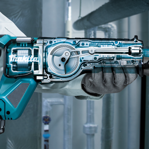 Makita GRJ01M1 Feature Shot (crank mechanism) - Thumbnail