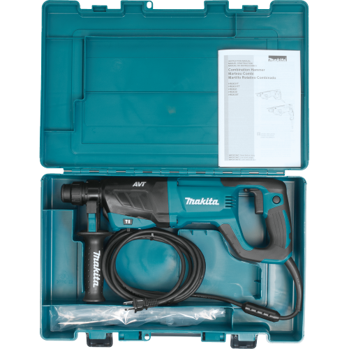 Makita HR2641 Feature Shot (what's in the box) - Thumbnail