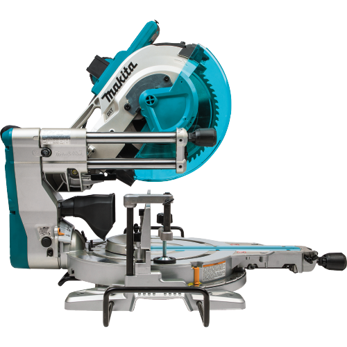 Makita LS1219L Feature Shot (left profile vacuum) - Thumbnail