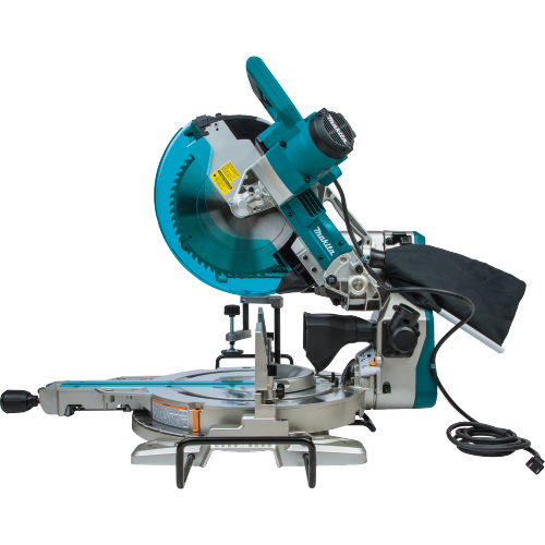 Makita LS1219L Feature Shot (right profile dust bag) - Thumbnail