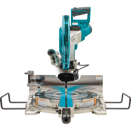 Makita LS1219L Feature Shot (front profile dust bag) - Thumbnail