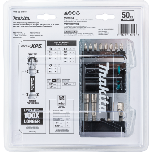 Makita T-05941 Packaging Shot (back) - Thumbnail