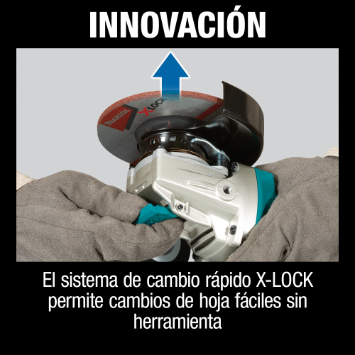Makita XAG25Z Feature Box with text Spanish_Innovacion - Thumbnail