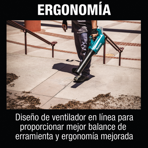 Makita XBU03Z Feature Box with text Spanish_Ergonomía - Thumbnail