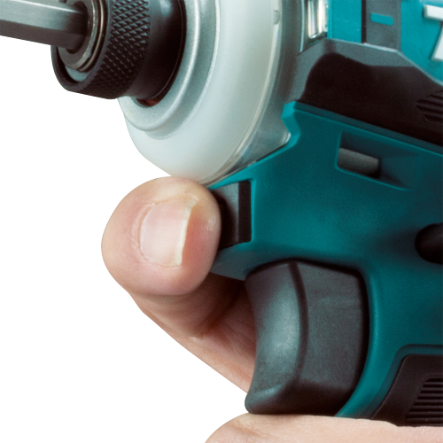 Makita XDT19Z Feature Shot (power selector button) - Thumbnail