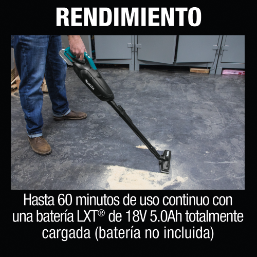 Makita XLC01ZB Feature Box with text Spanish_Rendimiento - Thumbnail