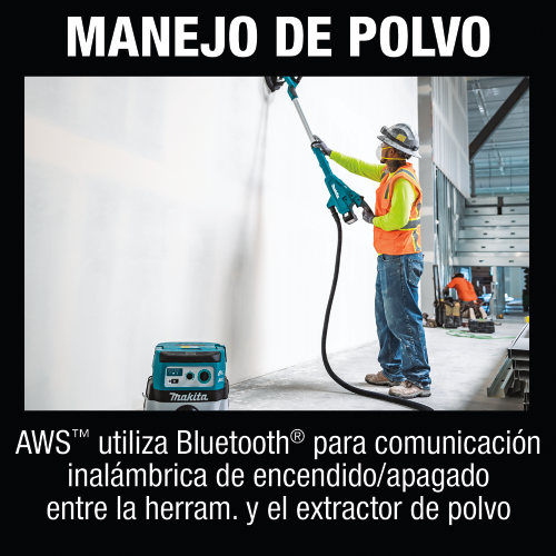 Makita XLS01T Feature Box with text Spanish_Manejo de Polvo - Thumbnail