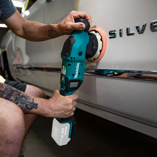 Makita XOP02Z Action Shot 6 (truck door) - Thumbnail