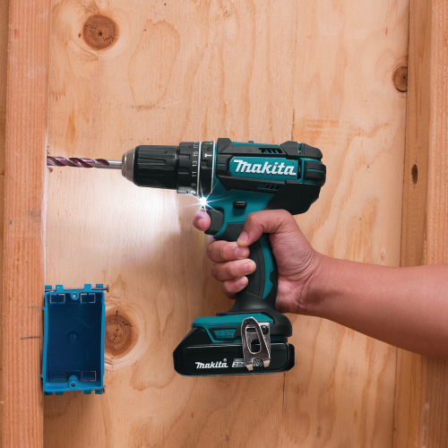 Makita XPH10R Action Shot 1 - Thumbnail