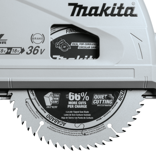 Makita XPS01Z Feature Shot (range of cut) - Thumbnail