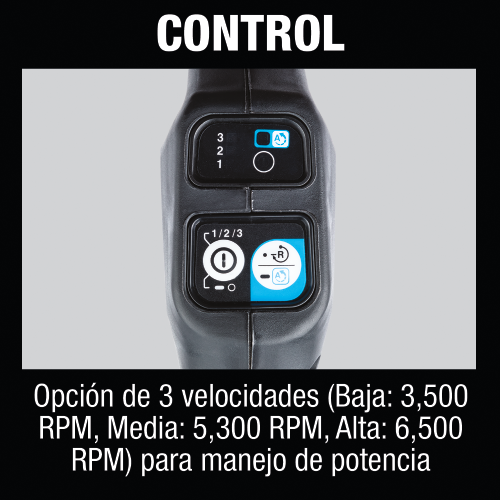 Makita XRU15PT Feature Box with Text Spanish_Control - Thumbnail