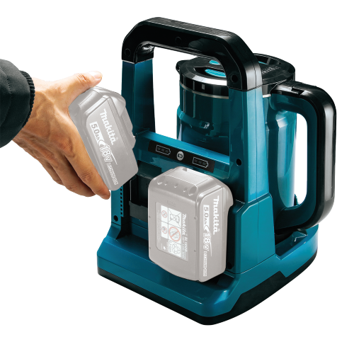 Makita XTK01Z Feature Shot (battery installation ghosted) - Thumbnail