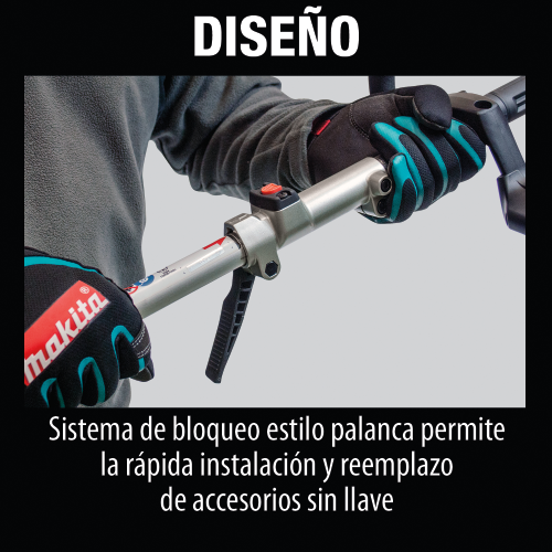 Makita XUX01ZM5 Feature Box with text Spanish_Diseño - Thumbnail