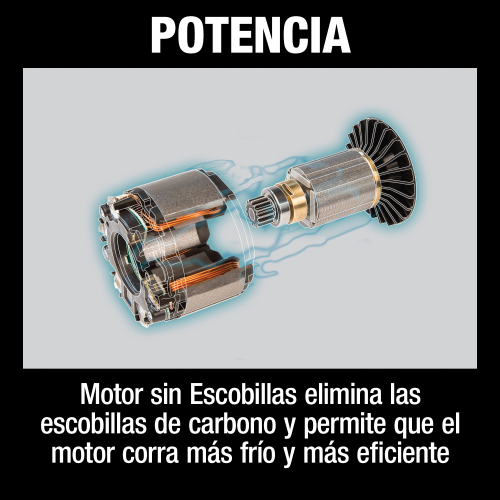 Makita XVP01ZB Feature Box with text Spanish_Potencia - Thumbnail